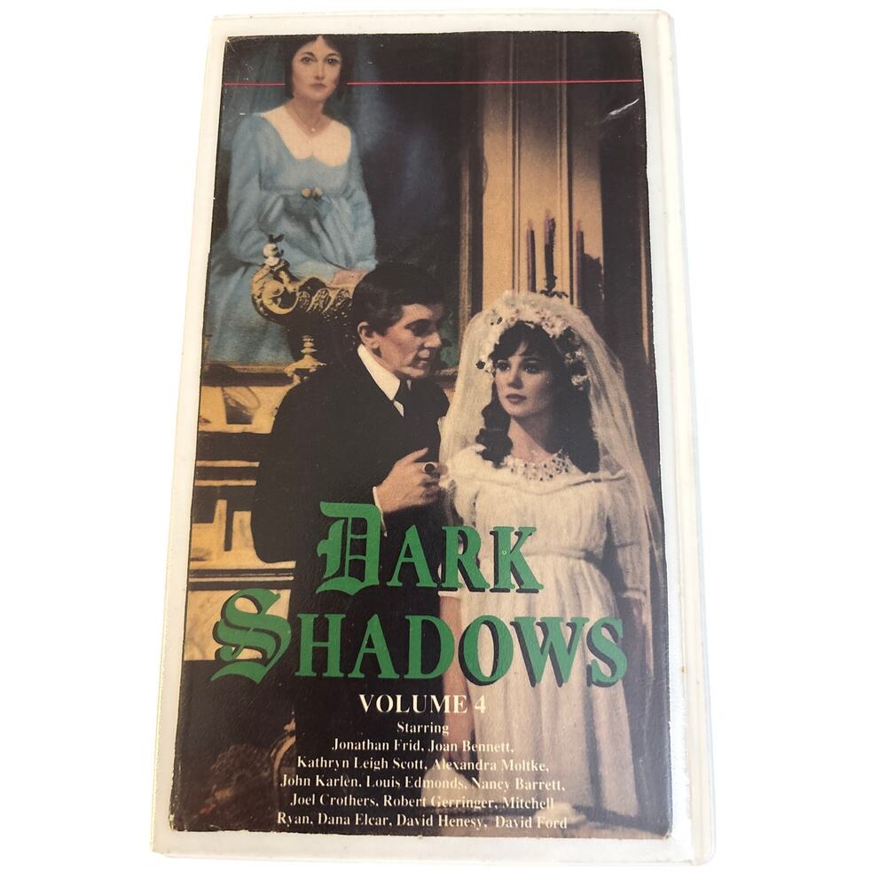 Dark Shadows Vol 4 VHS retro vintage tv show goth vamp vampire 1989 MPI video